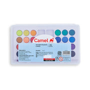 Camel Camlin Kokuyo 3739515 Student Water Color Cakes - 24 Shades