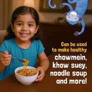 Slurrp Farm No Maida Millet Hakka Noodles | Classic Masala | Perfect for Tiffins | Mealtime Favourite | Serves 2 (96 gms)