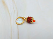 SHINDE EXPORTS rudraksha earrings bali for men and women