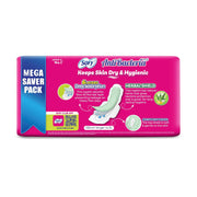Sofy AntiBacteria XL+ - 323mm | 44 Countpads |For Women Sanitary Pads | Keep Skin Dry | 6 Layer Deep Absorption | Herbal Sheild | Hygiene & Herbs