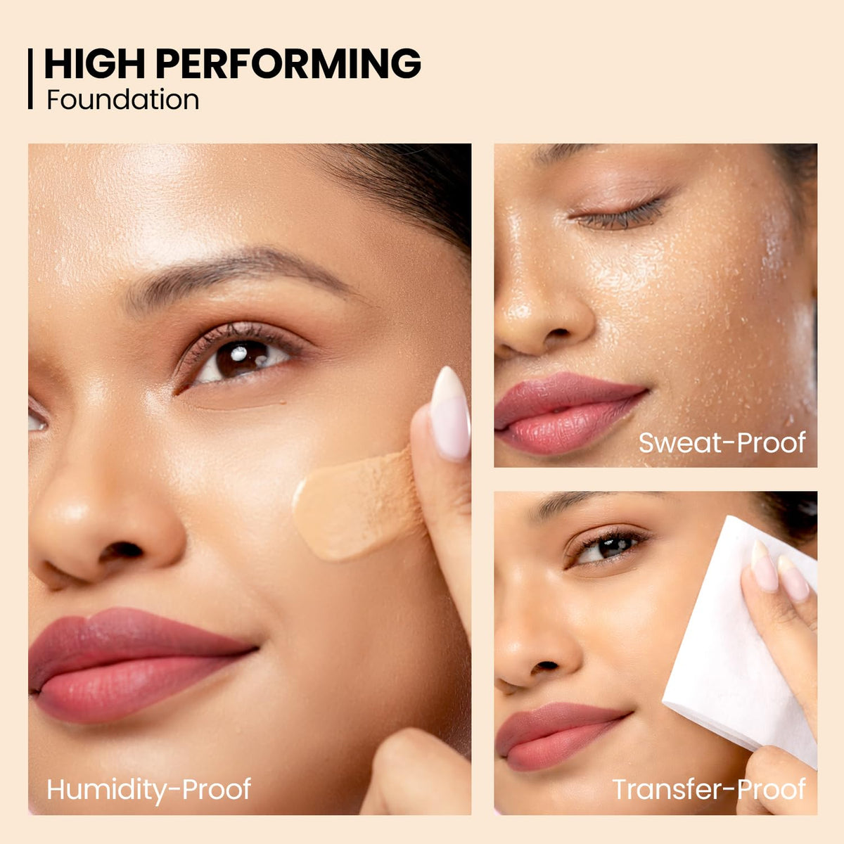 INSIGHT Cosmetics Cush On You Foundation Mocha Glow | Lightweight Liquid Foundation for Smooth Natural Finish | Buildable Coverage Makeup Base for Everyday Use | Long Lasting Face Makeup-20g