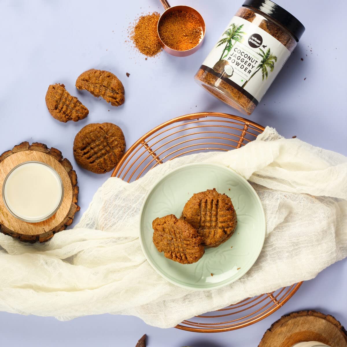 Urban Platter Coconut Sugar, 300g (Natural Sweetener, Low Glycemic Index, Refined Sugar Alternative)