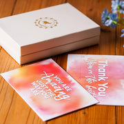 Urban Platter Appreciation Greeting Card (Greeting Card for Loved Ones, Perfect for Gifting | 4 Styles in Card Paper | Pack of 20 Greeting Cards + Envelopes)