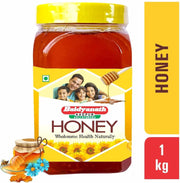 Baidyanath Asli Ayurved Honey 1Kg | Natural Immunity Booster, Pure & Wholesome - Weight Loss Support, Radiant Skin, Cough & Cold Defense | No Added Sugar