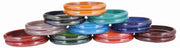NMII Glass with Simple and Plain Glossy Finished Kada Set For Women and Girls