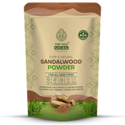 The Old Natural Sandalwood Powder & Multani Mitti Combo (200g Each), 100% Pure & Natural Chandan + Fuller’s Earth, Face Pack for Glowing Skin, Oil Control, Acne Care, Deep Cleansing, Skin & Hair Care