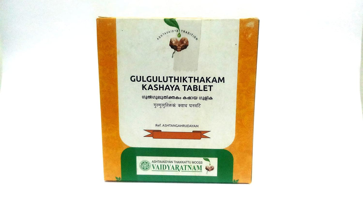 VAIDYARATNAM GULGULUTHIKTHAKAM QUATH TAB 100TAB