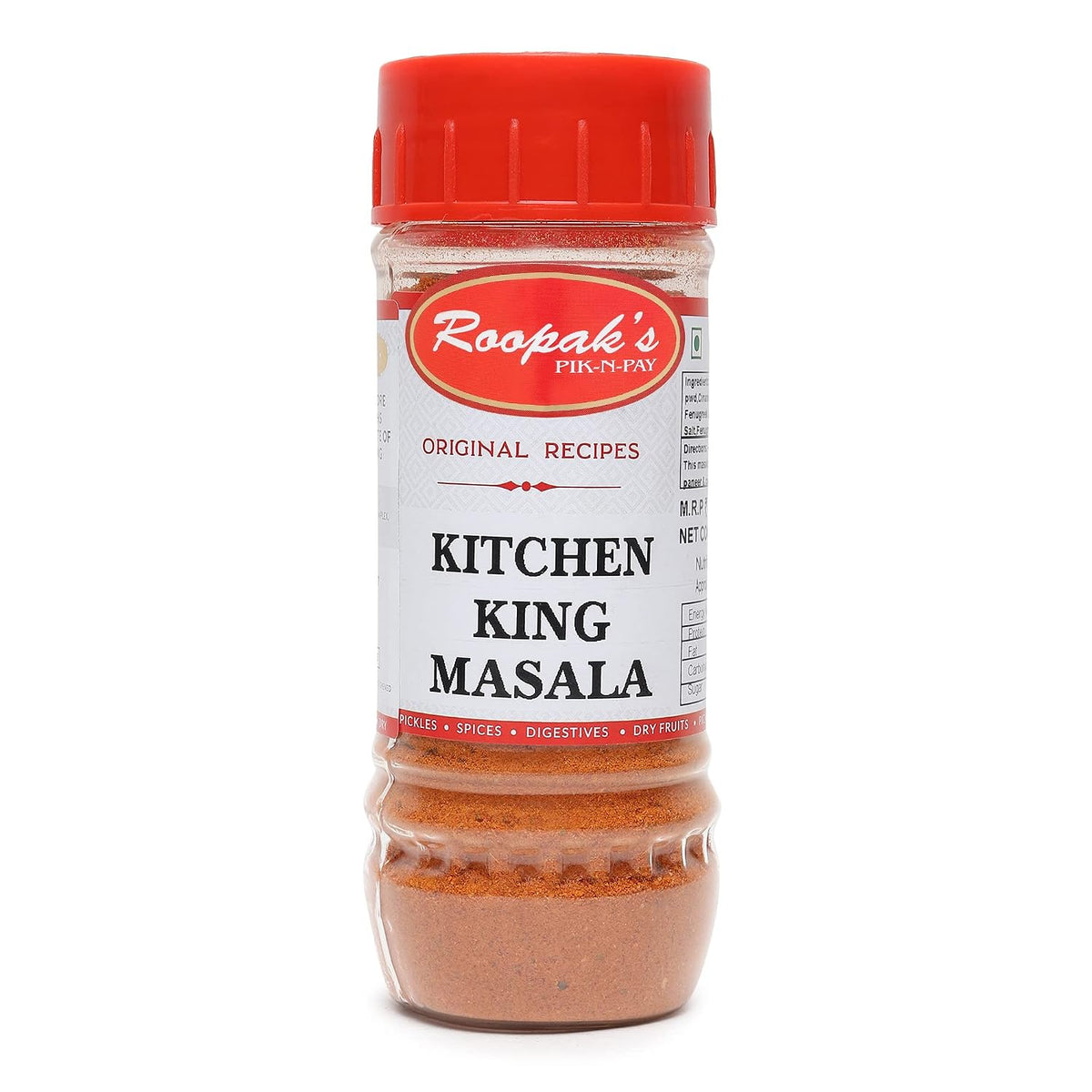 ROOPAK'S PIK-N-PAY Kitchen King Masala Turmeric, Powder, 100 Gm