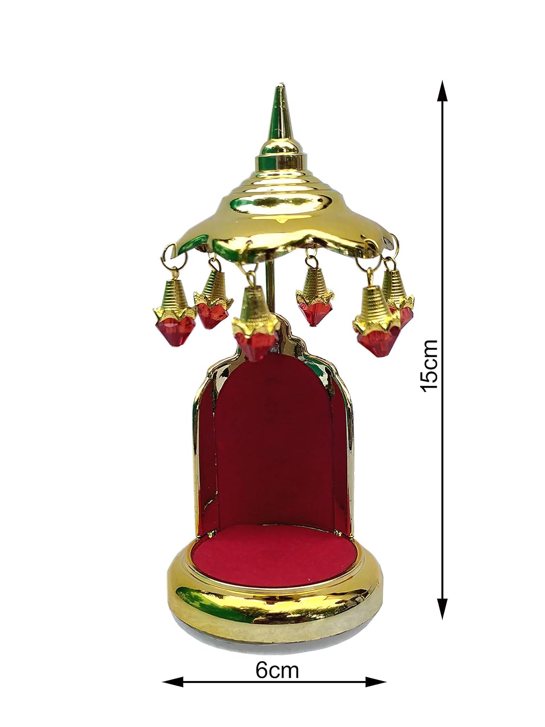 SHINDE EXPORTS Plastic Temple Idol/Statue for Car Dashboard (Design 3, Medium)