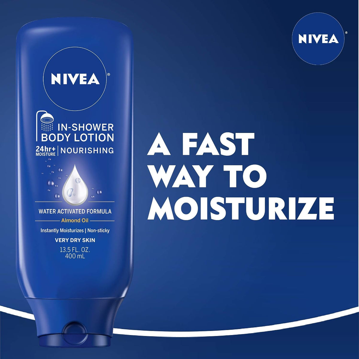 Nivea Beiersdorf Inc Nivea Body In Shower Nourishing Body Lotion For Dry Skin,400 ml (Pack of 1)