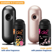 Godrej aer Smart Matic Kit (Machine + 1 Refill) - BLUETOOTH ENABLED - Automatic Room Fresheners | Alive | 2000 Sprays Guaranteed | Lasts up to 60 days (225ml)