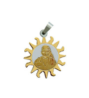 SHINDE EXPORTS Shirdi Saibaba stainless steel pendant locket