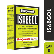 Baidyanath Asli Ayurved Isabgol, 50gm - Psyllium Husk Powder| Boosts Digestion | Constipation Relief Naturally | Rich Source Of Dietary Fiber Supplement