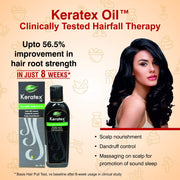 Dabur Keratex Oil Ayurvedic Medicinal Oil Reduces Hairfall, 100 Ml