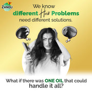 Zandu Neelibhringar Oil (100ml): 100% Ayurvedic Hair Growth Oil | 3-in-1 Action | Scientifically Proven For Hair Growth | Reduces Hair Fall | Strengthens Hair | 16 Potent Ingredients | Taila Pak Vidhi