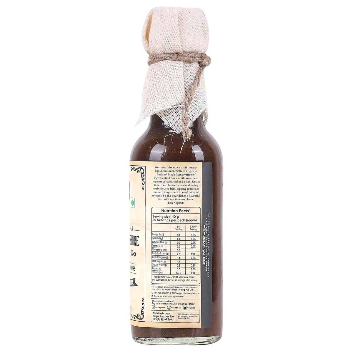 urban platter Worcestershire Sauce, 200Gram [Tasty & Delicious]