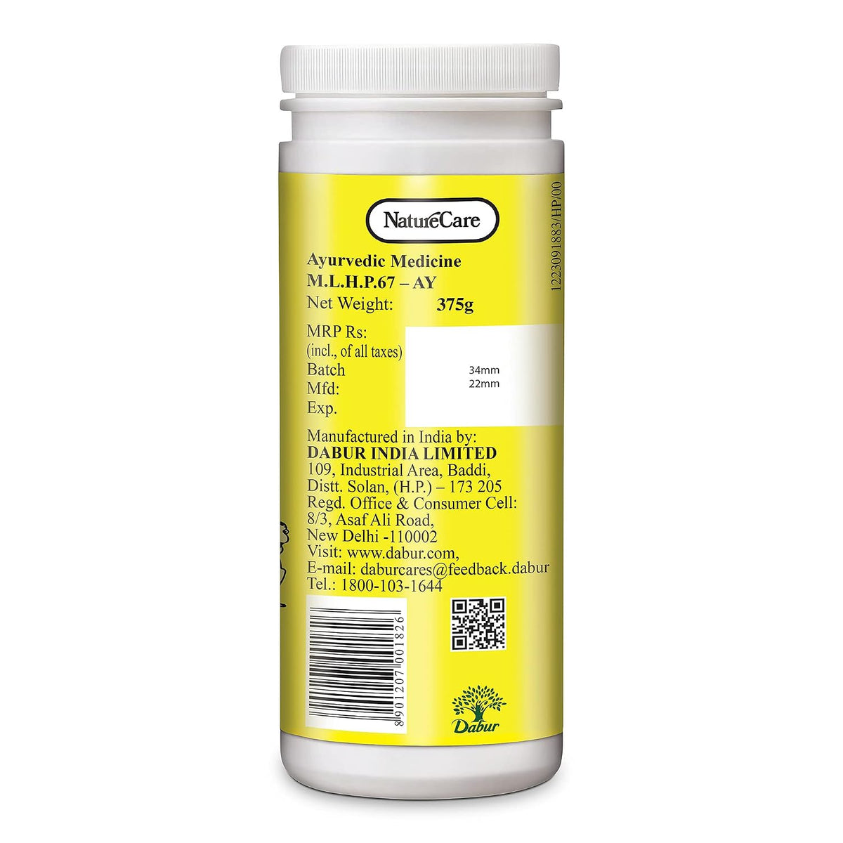 Dabur Nature Care Isabgol| Provides Effective Relief from Constipation -375gm