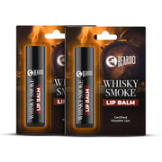 BEARDO Whisky Smoke Lip Balm for Men, 4g (Pack of 2) | Moisturizes & Soothes Dry, Cracked & Chapped Lips | Enriched with Vitamin E, Shea Butter & Coffee | Non Glossy, Non Tinted | for Men - Daily Use