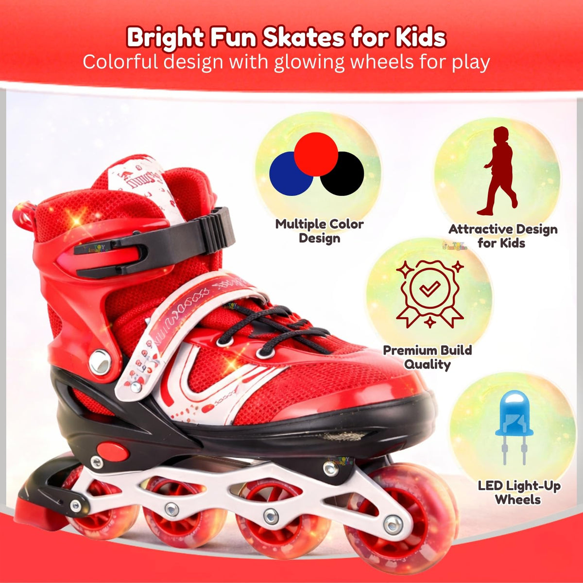 Toy Imagine Adjustable Inline Skates