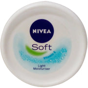 Nivea Light Moisturiser - Skin Soft Cream, 50ml Box