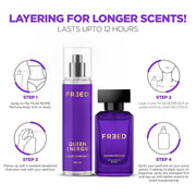 Beardo FREED Queen Energy Luxury Body Mist 150ml | Vanilla, Coffee, Woody Body Spray for Women | Smell Expensive Perfume for Women | Body Mist Woman Long Lasting | Long- Lasting Fragrance Perfume