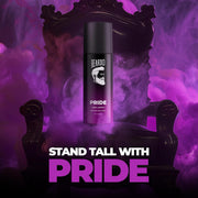 BEARDO PERFUME DEO SPRAY - Pride, 150ml | Get compliments with Long lasting Marine, Aromatic Deodorant Brand | Ideal gift for Men | Christmas gift for men | Gift For Friends | Gift for men