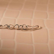 SHINDE EXPORTS Pure Copper Link Chain Bracelet Unisex S Hook 8.5 Inch