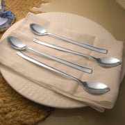 Parage Stainless Steel Soda Spoon 12 PCS, 20.5 cm Length, Ice Cream Spoon for Tall Glasses, Cocktail Bar Long Handle Spoon, Milkshake Spoon, Bournvita Spoon, Bar Set, Set of 12, Silver