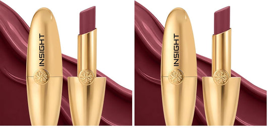 INSIGHT Cosmetics Crème Comfort Lipstick – High-Shine Gloss Finish| Hydrating | Deeply Nourishing | Butter Glide | Plumping Effect | Lightweight Feel & Radiant Lip Color (Crave Control) – 3.4 g