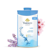 Yardley London Lace Talcum Powder for Women, 100g