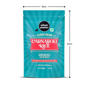 Urban Platter Classic Italian Carnaroli Rice, 300 Grams (Medium Grain Rice | Firm and Starchy | Risotto Rice)