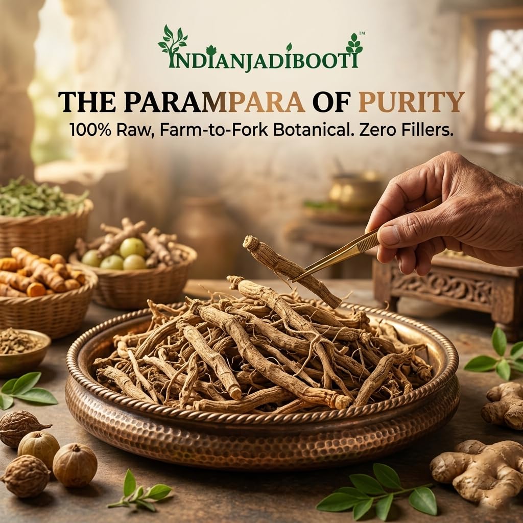 IndianJadiBooti Elite Indrayan Root Bundle: Raw Root & Fine Powder – For Metabolic Cleansing, Digestive Regulation & Systemic Purification – 250gm Each