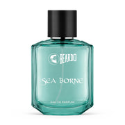 BEARDO Sea Borne Eau De Parfum for Man, 50ml | Long Lasting Fragrance | Perfume For Man | Citrus, Fresh & Aquatic | Gift For Men | Husband | Boyfriend