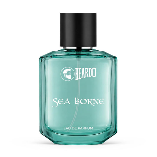 BEARDO Sea Borne Eau De Parfum for Man, 50ml | Long Lasting Fragrance | Perfume For Man | Citrus, Fresh & Aquatic | Gift For Men | Husband | Boyfriend