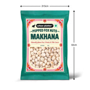 Urban Platter Makhana, 150g (Popped Water Lily Seeds, Source of Protein and Fiber, Unroasted and Unsalted)