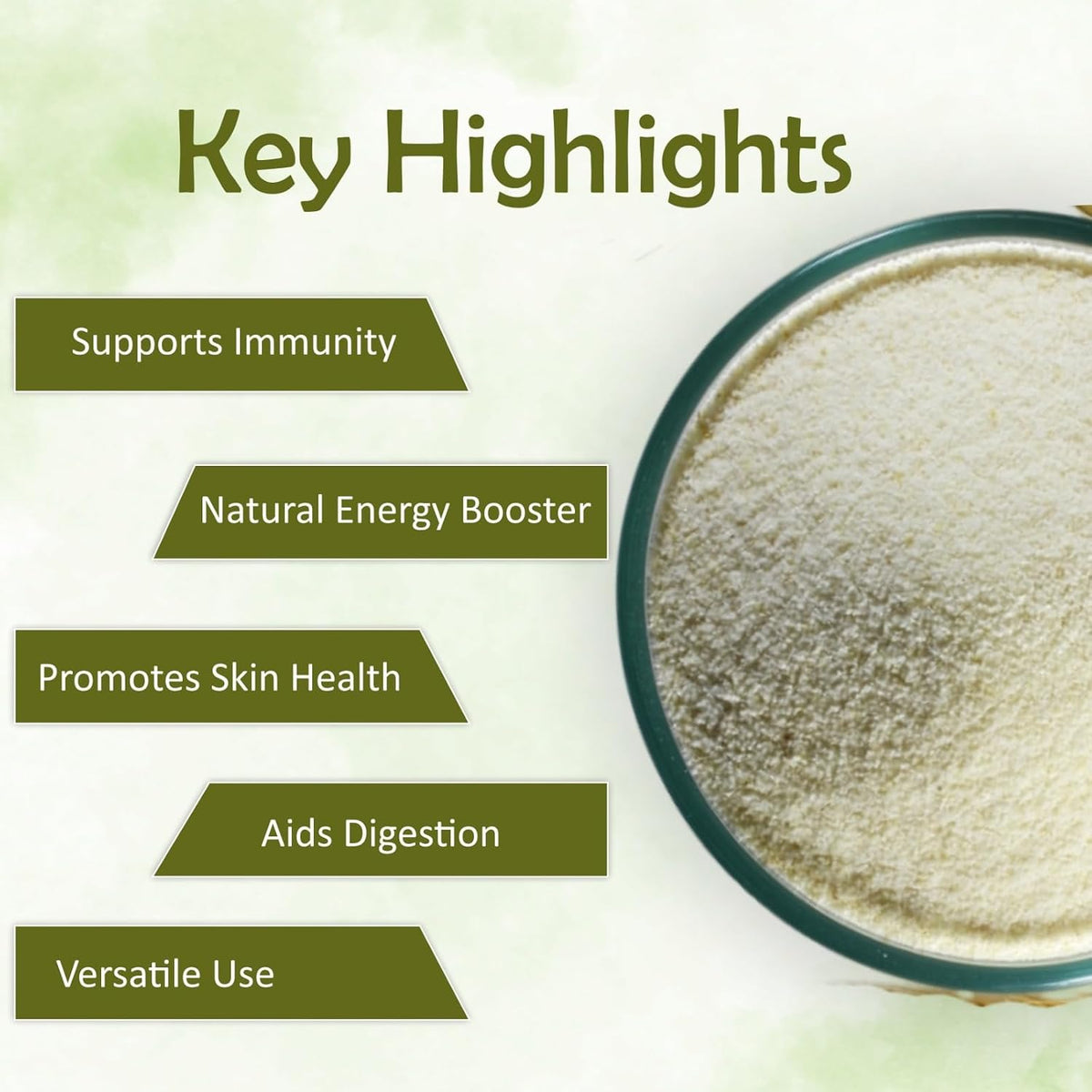 Holy Natural - The Wonder of World Custard Apple Powder|Shitaphal Powder-100 Gm