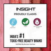 INSIGHT On The Go Eyeshadow Palette - Rosaline | Highly Pigmented | Silky Smooth | Crease-Free Blending | Shimmer & Matte Shades | Travel-Friendly (10g)
