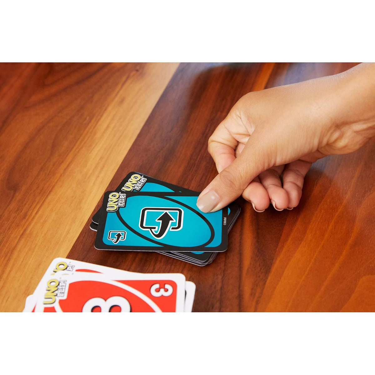 Mattel Games Uno Flip Side Card Game For Adult (Pack Of 2),Multicolor