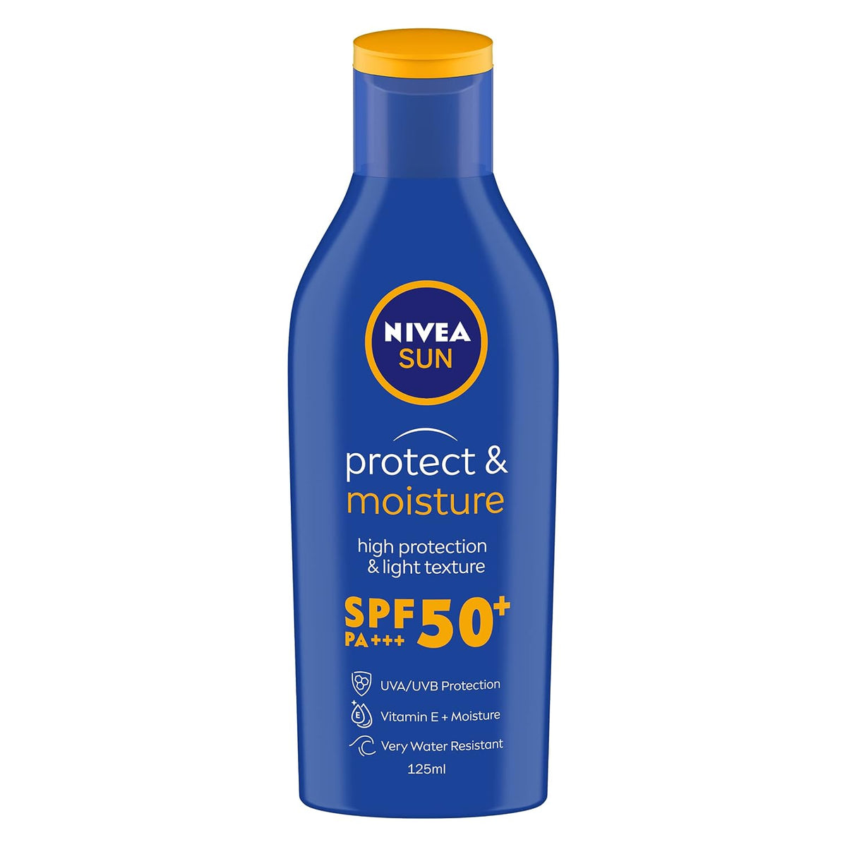 NIVEA Body Lotion, Aloe Hydration, with Aloe Vera for Instant Hydration in Summer, 600 ml & NIVEA Sun Lotion, SPF 50, with UVA & UVB Protection, Water Resistant Sunscreen for Men & Women, 125 ml