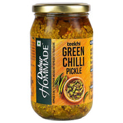 Dabur Hommade Green Chilli Pickle , 400 Gm