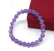ASTRODIDI Stone Amethyst Healing Bracelet For Unisex-Adult (Purple_49.9 grams)