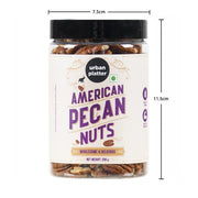 Urban Platter American Pecan Nuts, 200g (Rich in fibre & Healthy Fats | Antioxidant-Rich | Ideal for Snacking & Baking | Halves)