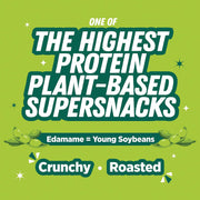 Urban Platter Roasted Salted Edamame, 400g (46% Protein, 14% Fiber, Lightly Salted Young Green Soybeans, Highest Plant Protein Supersnack)