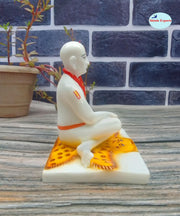 SHINDE EXPORTS Shree Swami Samarth murti Idol Statue for car Dashboard (11.5cm)