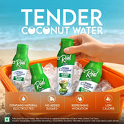 Dabur Real Activ Tender Coconut Water| No Added Sugars|Not from concentrate (Pack of 6)