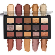 INSIGHT All Eyes On You Eyeshadow Palette (17 g) | Mix of 15 Matte, Shimmer & Metallic Shades | Smooth Texture | Intense Pigment | One Stroke Payoff | Transfer Proof | Long Lasting | Easy Blending | Beginner Friendly Eye Makeup Kit