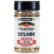 Urban Platter Toasted Sesame Seeds, 100g (Nutty & Crunchy | Toasted to Perfection | High in Protein | High in Fibre | Sprinkle on Salads, Rice, Noodles, soups, etc.)