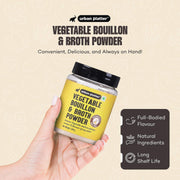 Urban Platter Vegetable Bouillon & Broth Powder, 200g (Plant-Based | Instant Vegetable Stock | MSG-free | Umami-Rich)