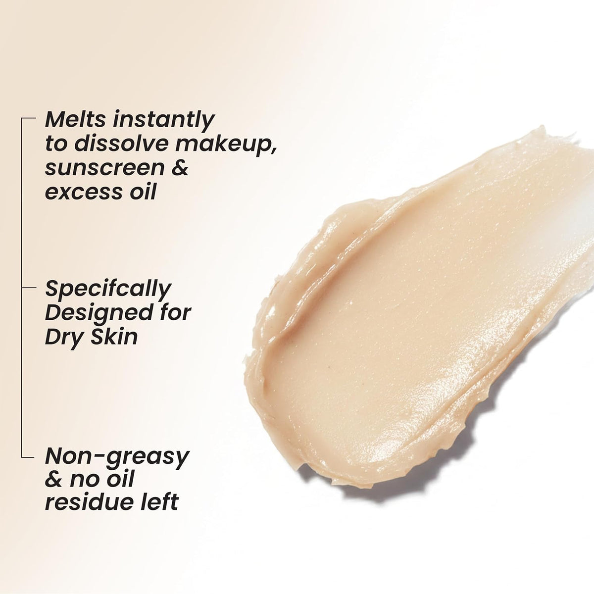 INSIGHT Savanna Shea Butter Cleansing Balm with Vitamin E | Balm to Oil Texture | Gentle Makeup Remover for Dry Skin | Removes Waterproof Formula | Hydrating & Nourishing (25g)