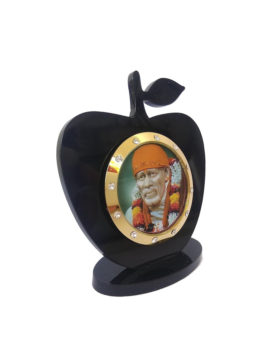 SHINDE EXPORTS Sai Baba Car Dashboard Idol in Apple Design 3 inches